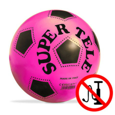 Míč nafouknutý SUPER TELE NEONOVÉ BARVY 22 cm BIO BALL