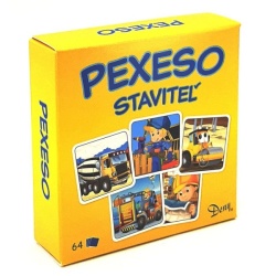 Pexeso Stavitel v krabičce