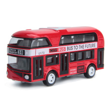 Autobus londýnský dvoupatrový červený