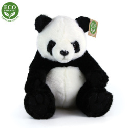 Plyšová panda sedící 20 cm ECO-FRIENDLY