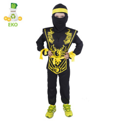Dětský kostým žlutý ninja (M) e-obal