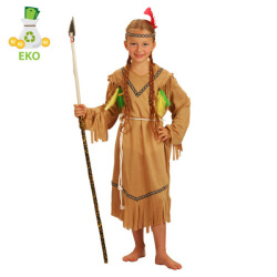 Dětský kostým indiánka s čelenkou a peřím (M) e-obal