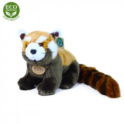 Plyšová panda červená 25 cm ECO-FRIENDLY
