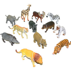 Zvířata divoká 12 druhů 13 - 20 cm