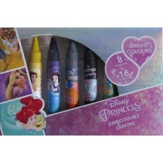 Voskovky oboustranné Disney Princezny