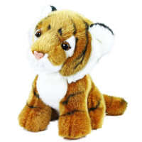 Plyšový tygr sedící 18 cm ECO-FRIENDLY