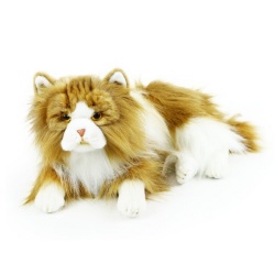Plyšová kočka perská dvojbarevná 25 cm ECO-FRIENDLY